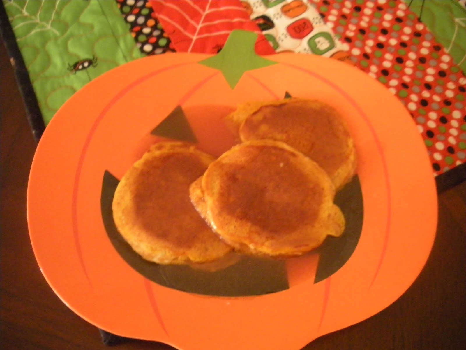 Ketchup & Pickles Pumpkin Pancakes