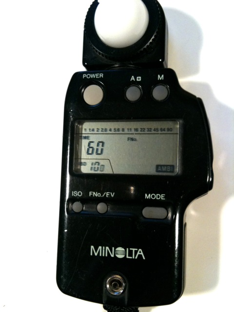 minolta xe 7 light meter