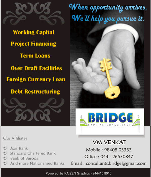 Poster - Bridge Capital Consultants