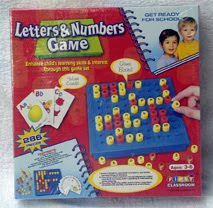 letter &number game