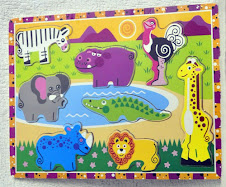 puzzle safari jerapah