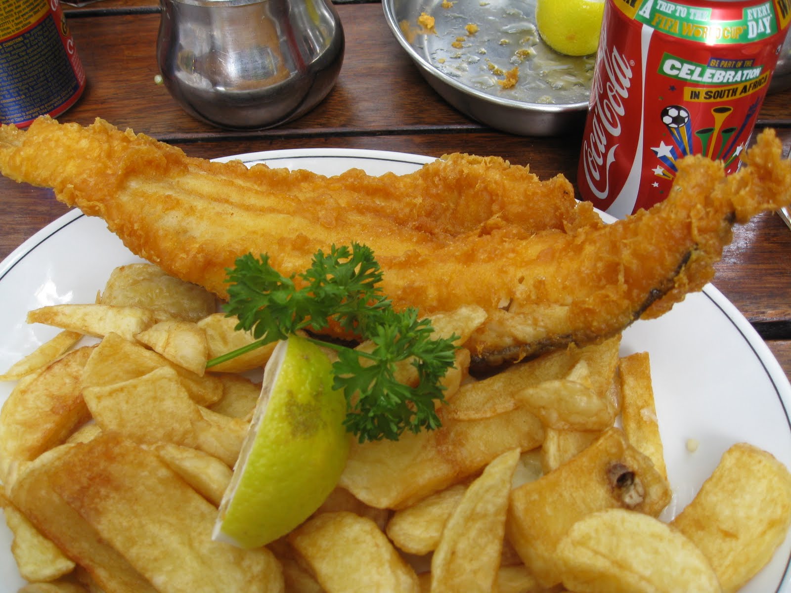 Sesame Tea Eats Rock and Sole Plaice Fish and Chips, London, UK