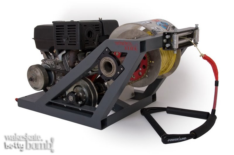 Wakeskate Bomb The Bomb, New Team Member16hp winch with TAV Series 40