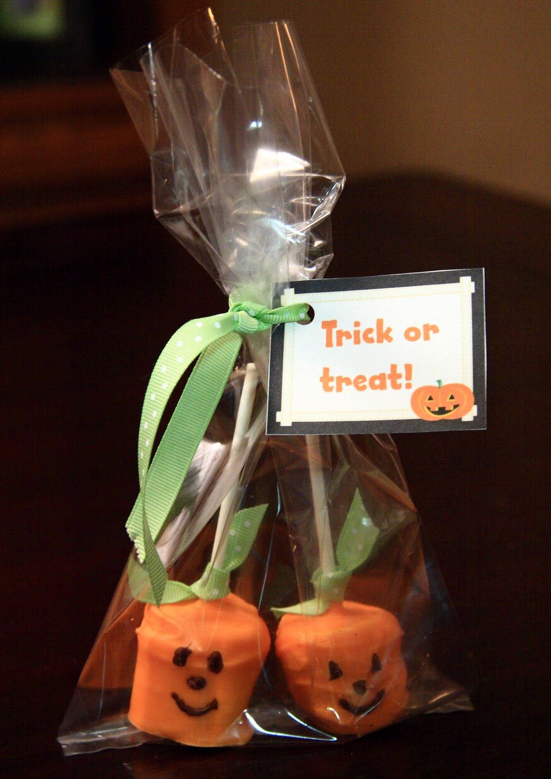 Pumpkin Marshmallow Pops Yellow Bliss Road