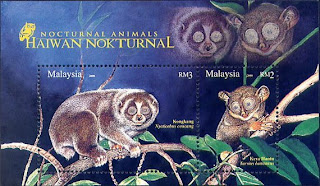 Nocturnal Animals Miniature Sheet