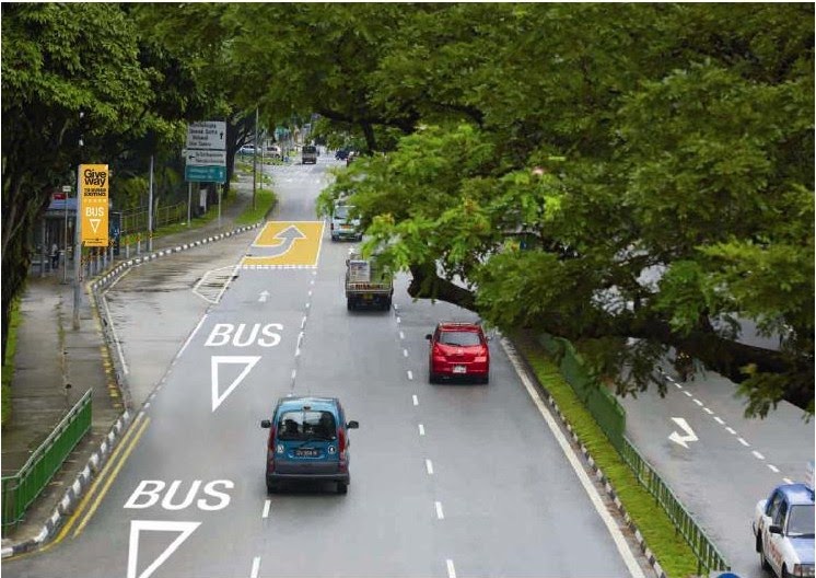 Just my Observation Give way to buses scheme is dangerous and disingenuous