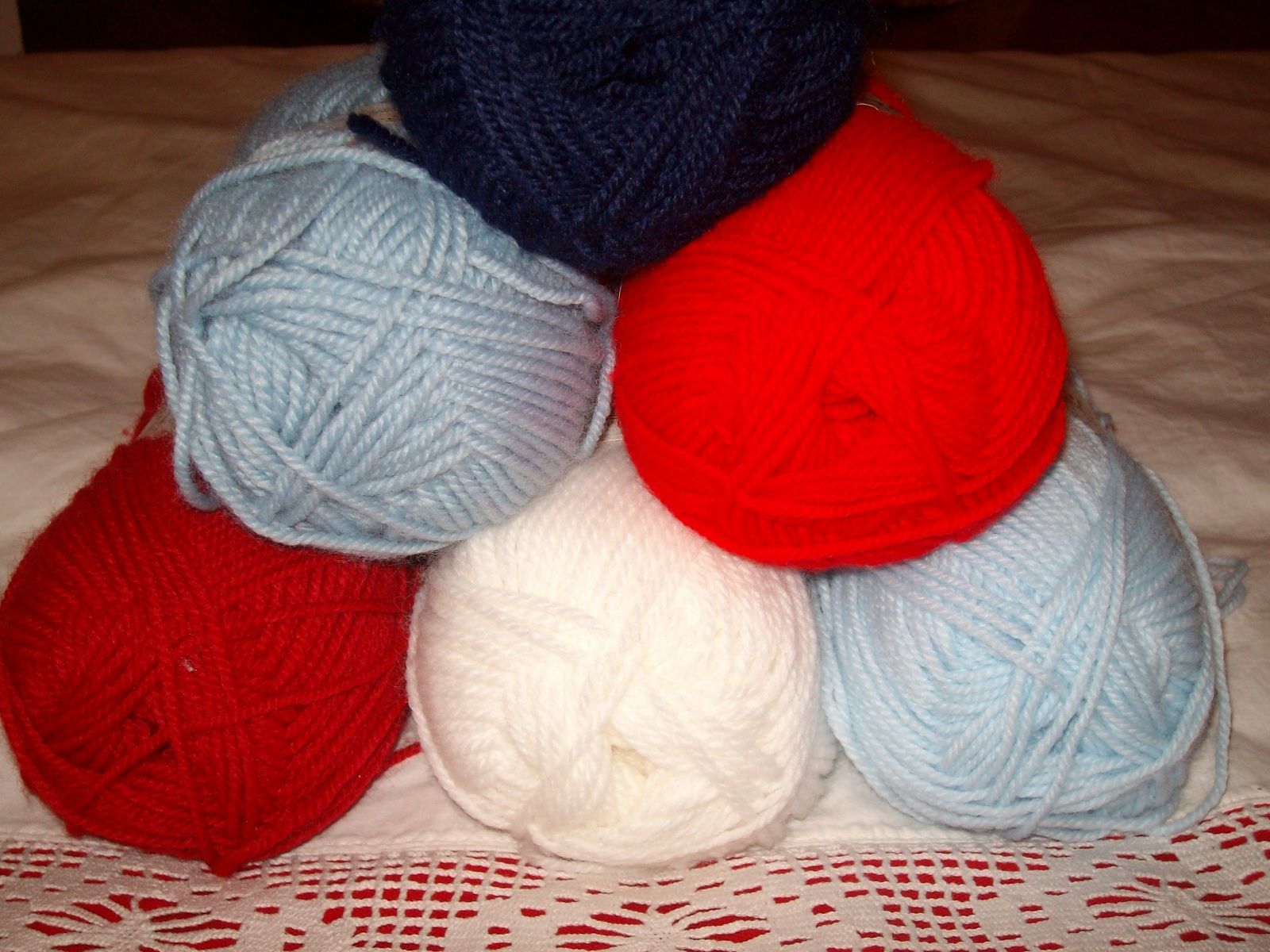 Apple Blossom Dreams New Yarn...New Project