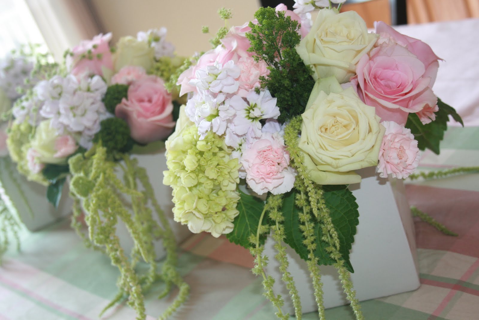 Baby shower flowers by The Flower Basket, Rockwell NC “These were
