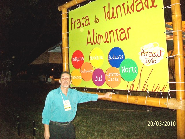 Graciano Caseiro na Praça de Identidade Alimentar