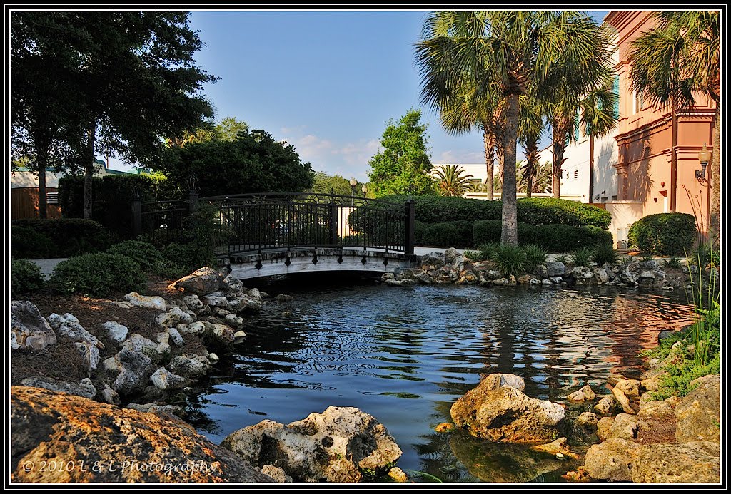 The Villages (Florida) Photos Small pond in downtown Spanish Springs