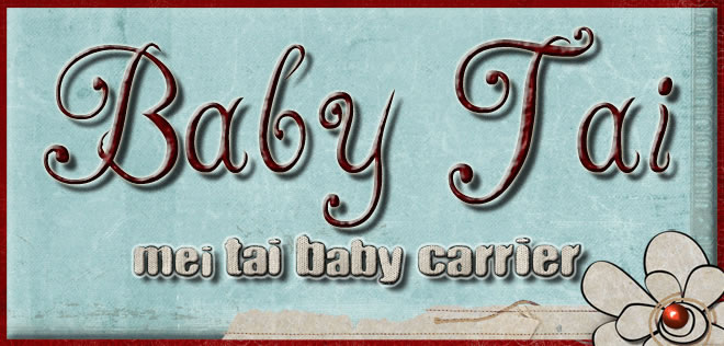 Baby Tai Mei Tai Items