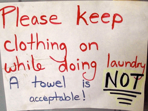 Laundry Room Rules Laundry Room Rules