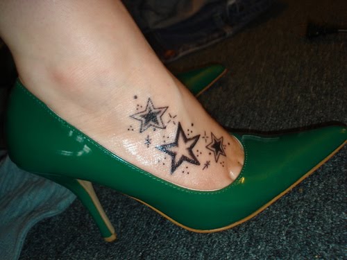Star Foot Tattoos For Girls. Star Foot Tattoos For Girls