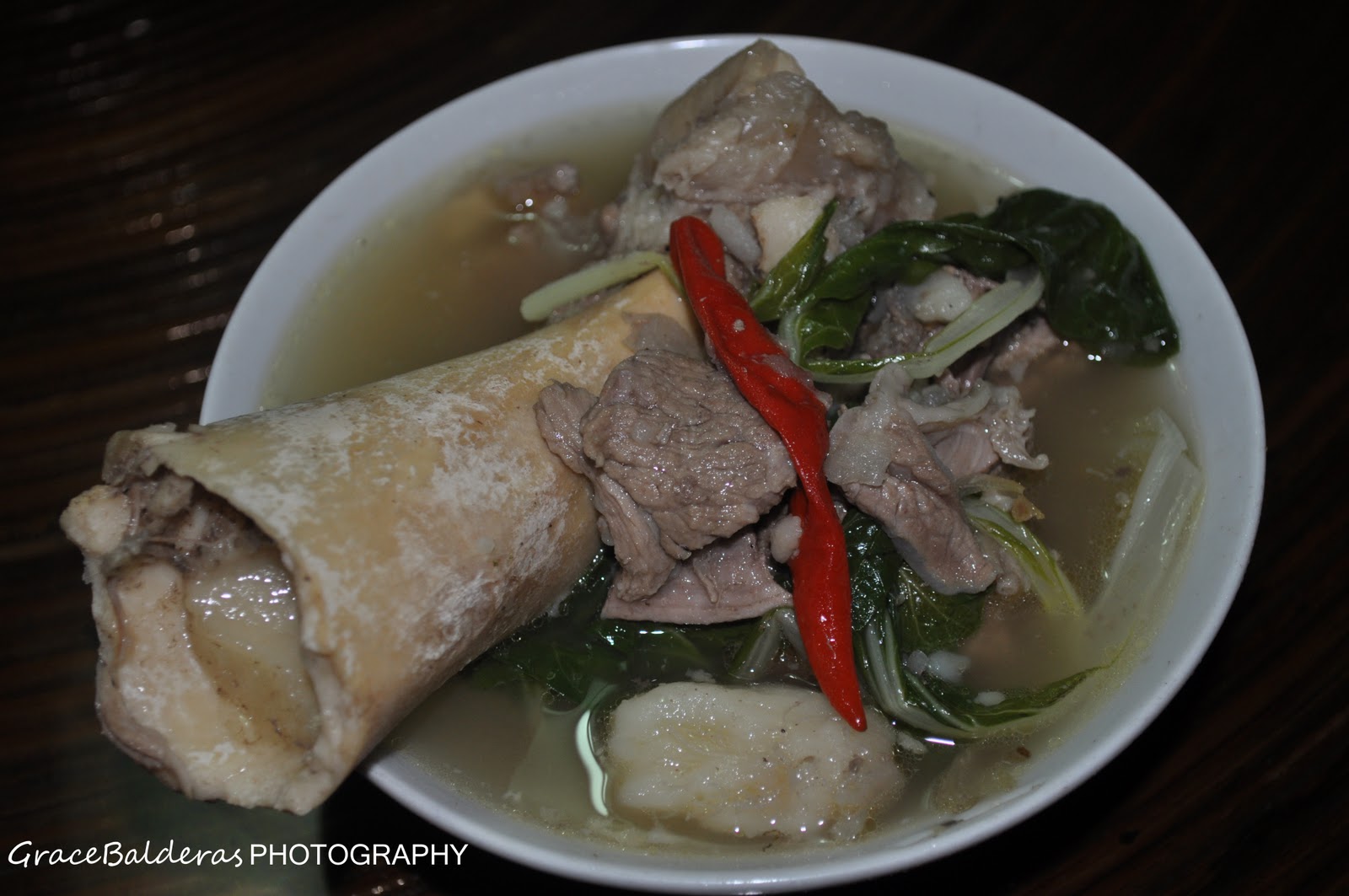 Grace Balderas Beef Bone Marrow Soup (BULALO)