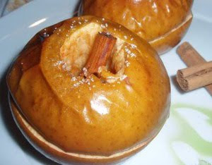 Manzanas glaseadas Manzanas glaseadas