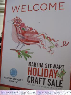 Beauty & All That: Martha Stewart's Holiday Craft Fair