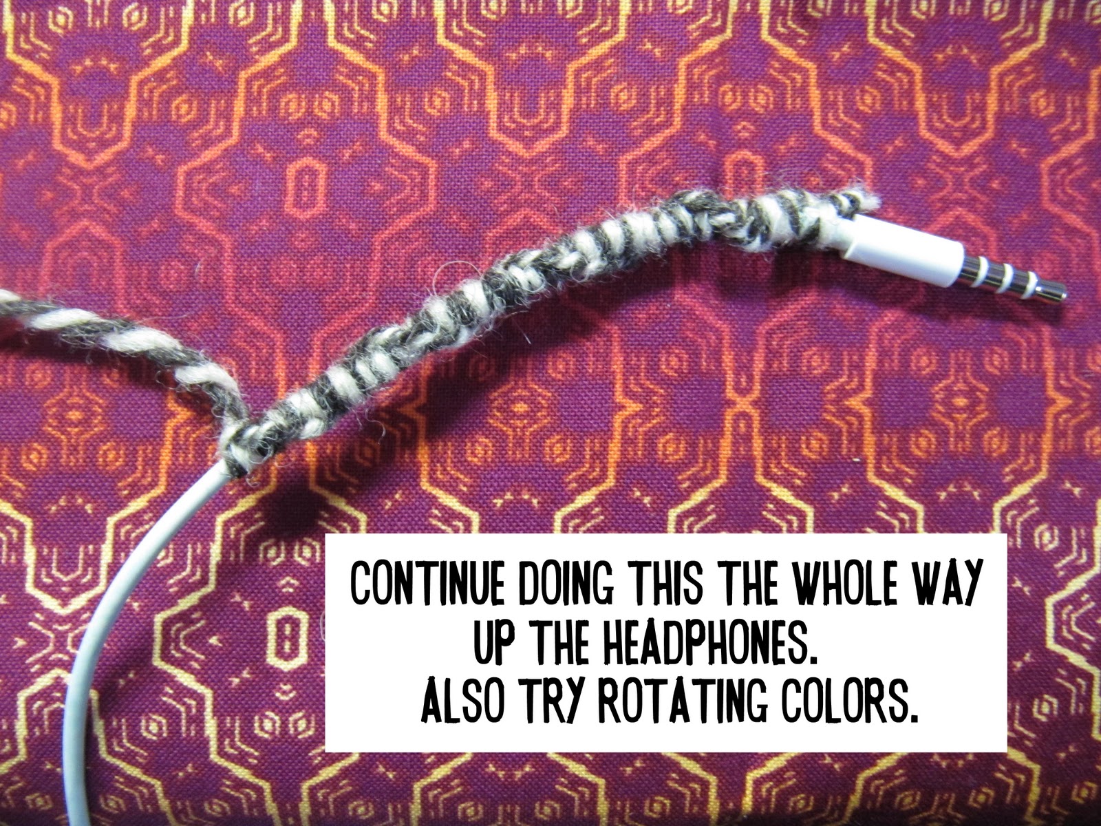 ldc designs DIY Knitted Headphones