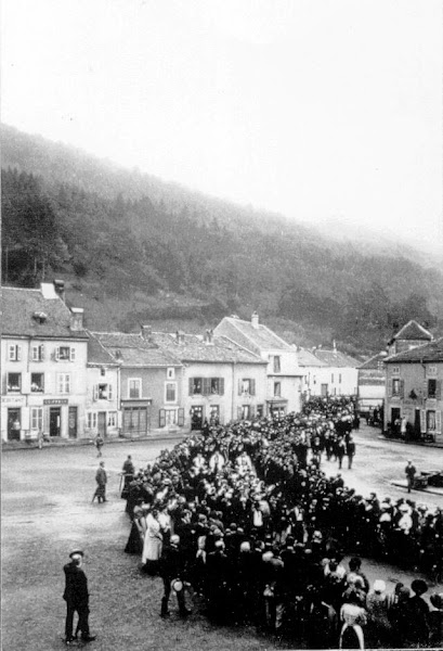 Enterrement d'Edouard CORDONNIER