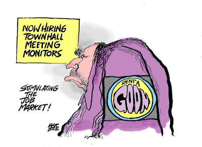 Town Hall Cartoon