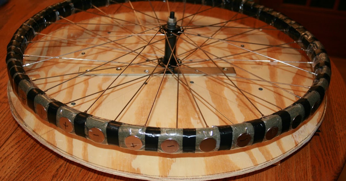 Vertical Axis Wind Turbine Bicycle Wheel Generator for the VAWT