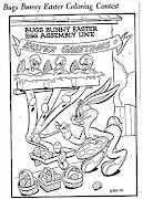 Bugs Bunny Easter Coloring Contest, 1953 (bugs bunny)
