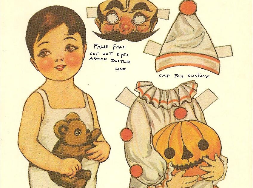 Mostly Paper Dolls DOLLY DINGLE's Friends Paper Dolls