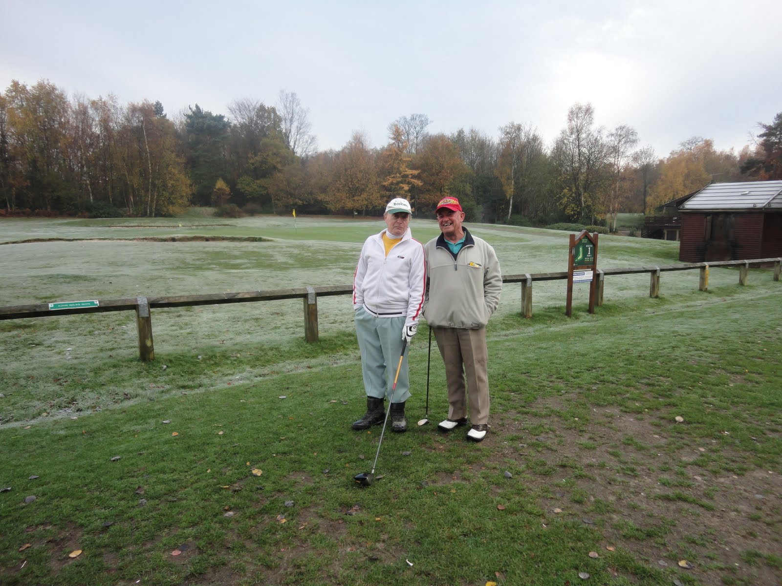 Tilgate Golf Seniors Eclectic first round hopefuls!