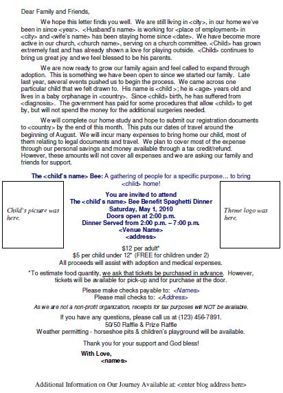 How to write a letter asking for donations or sponsorship image