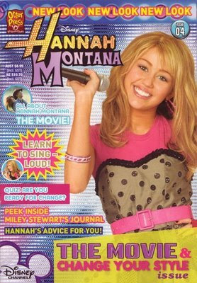 Miley Cyrus 24----24 Saat Miley Cyrus - Kap Hannah+montana+magazine