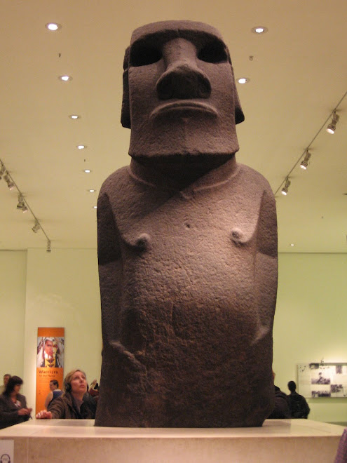 Un Moai en el British Museum