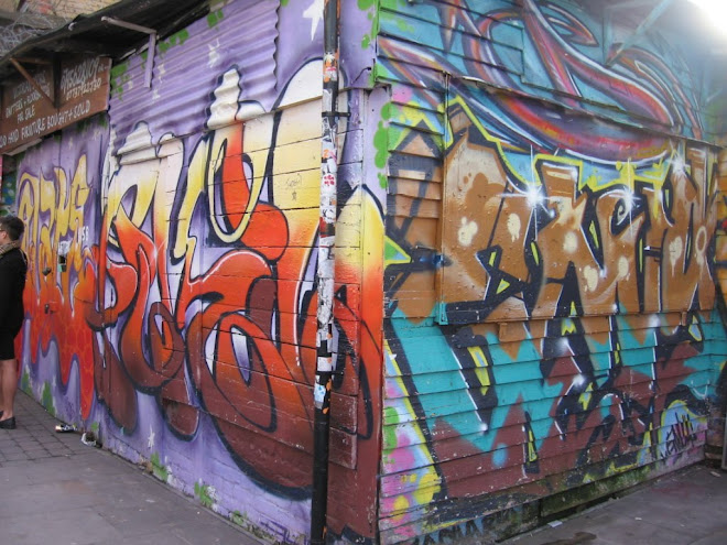 Londres es una ciudad llena de grafitis