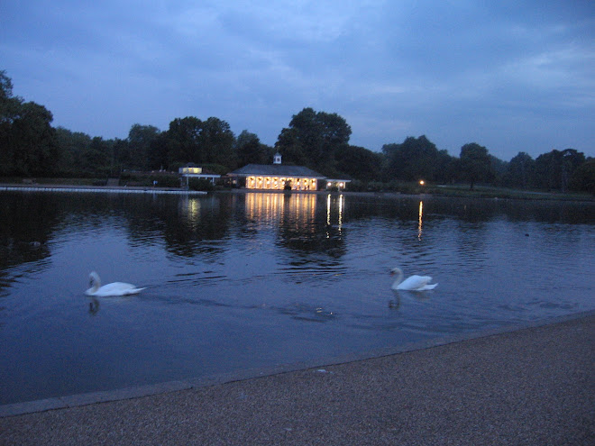 Anochecer en Hyde Park