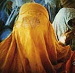orange burka