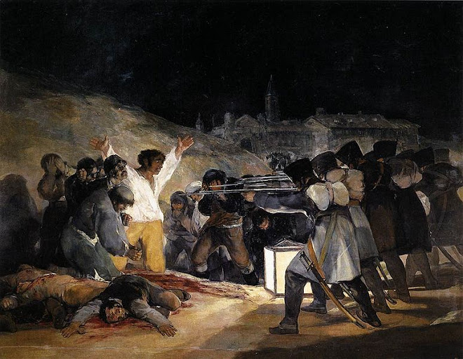 Los fusilamientos del 2 de mayo. Francisco de Goya y Lucientes