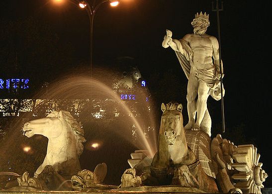 Fuente de Neptuno. Madrid. Juan Pascual de Mena