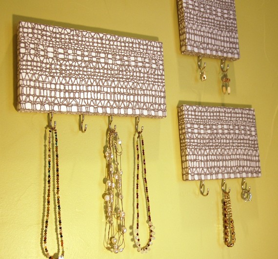 Dishing Up Design Homemade Jewelry Hanger