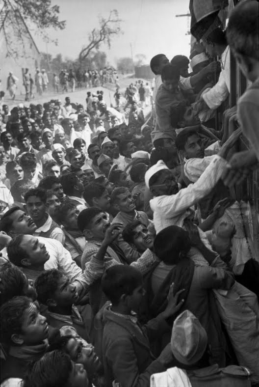 Gandhi On Train