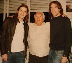 Ramón con Pocho y Fernando