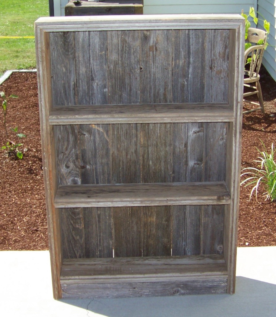 RUSTIQUES Old Rustic Bookcase or Canning Shelf