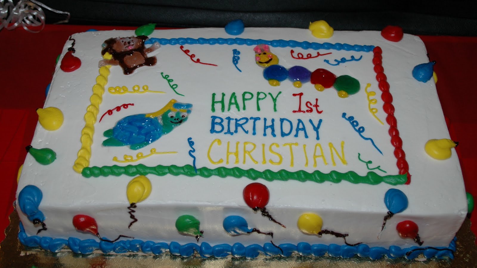 Lipstick and Laundry Baby Einstein First Birthday