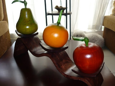 AngelArte: Centros de Mesa en Madera