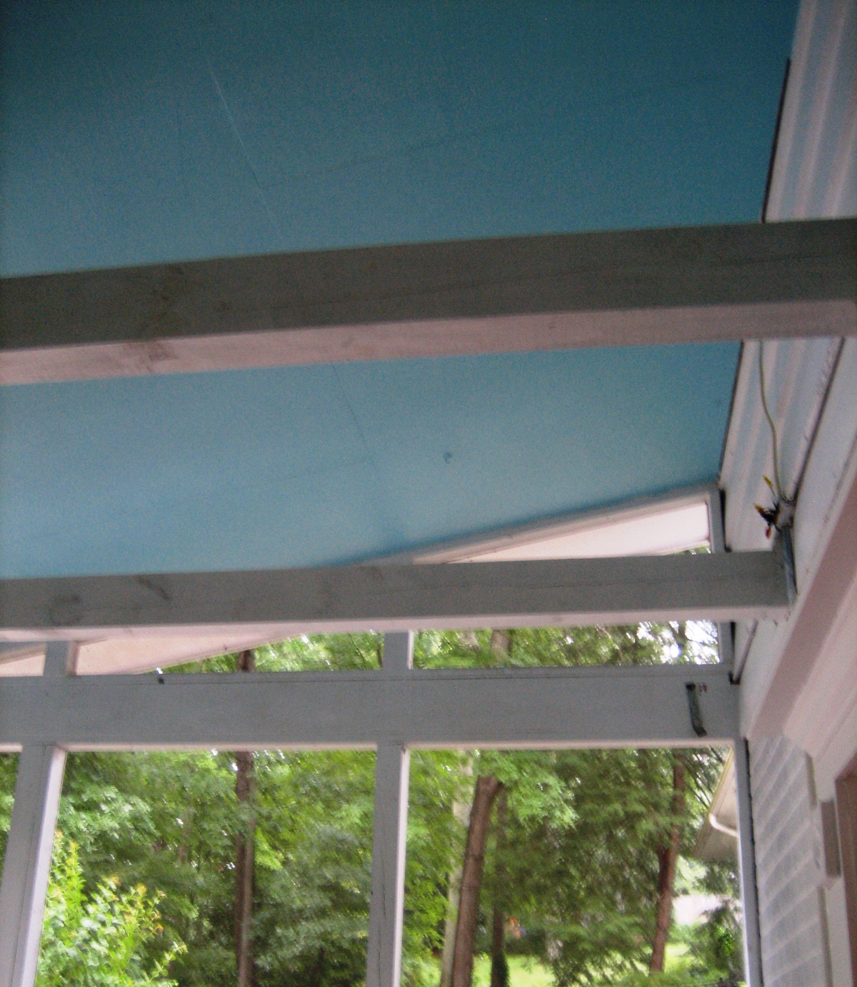 Ten June Southern Blue Ceilings A Porch Update