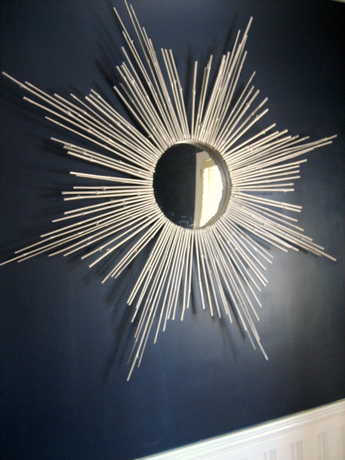 Ten June: DIY Bamboo Stick Sunburst Mirror Tutorial