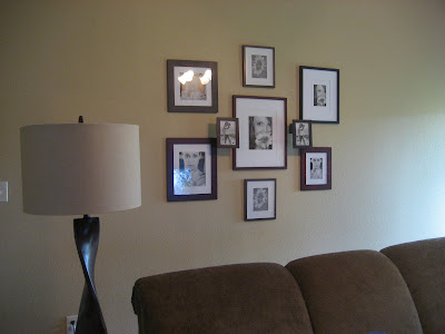 creative juice: Do it yourself Friday: Frame Gallery Wall