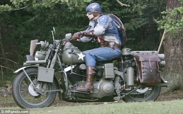 captain america bullet bike