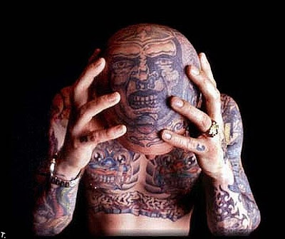 tattoos on head. Amazing skull head tattoos