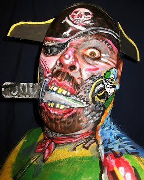 crazy face painting