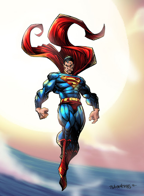 SUPERMAN / PENCIL MERIGGI / COLOR BLASON STUDIO