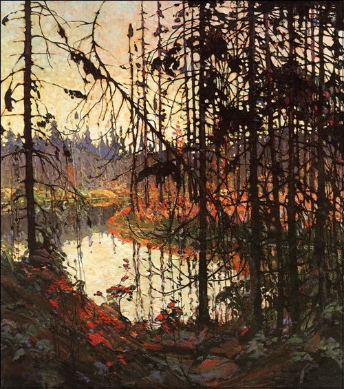 the art daily with Lydia Tom Thomson, The Jack Pine (1916)