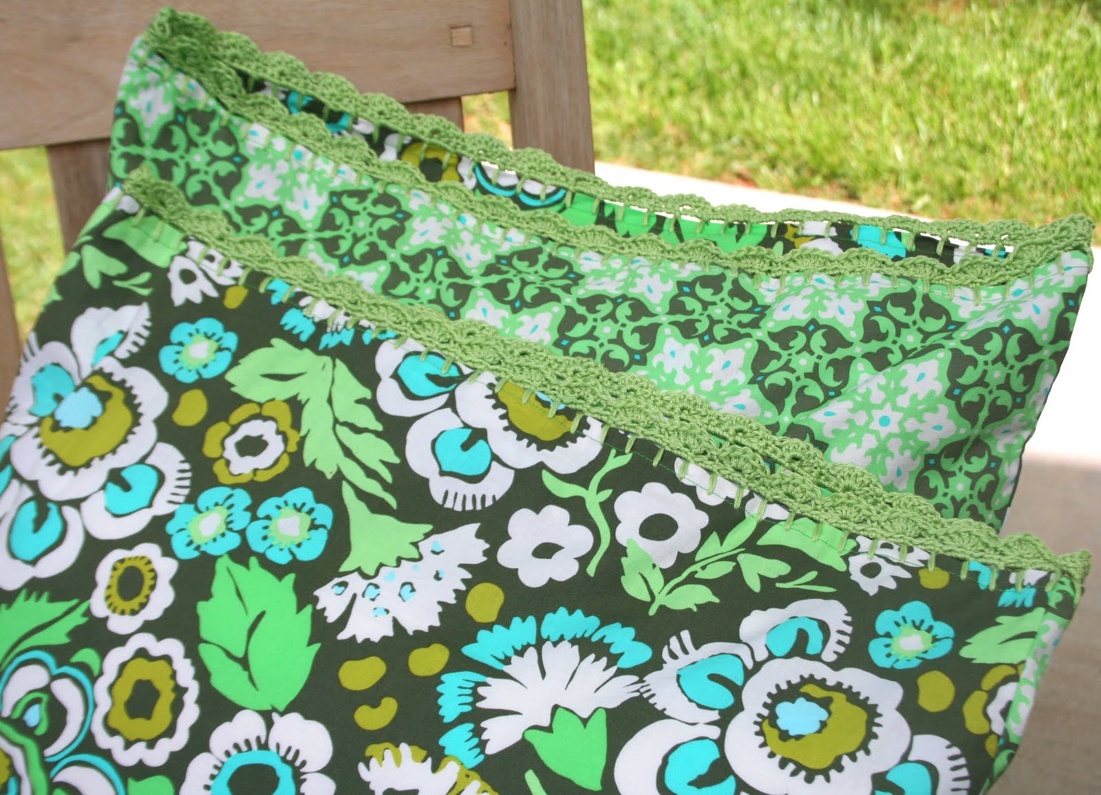 Craft Sew Create Crocheted Edge Pillowcases